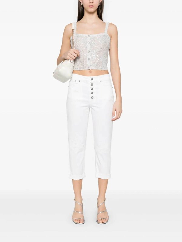 DONDUP: カジュアルトラウザー online - カジュアルパンツ - 白