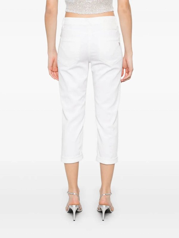 The Best Shops DONDUP: カジュアルトラウザー - カジュアルパンツ - 白