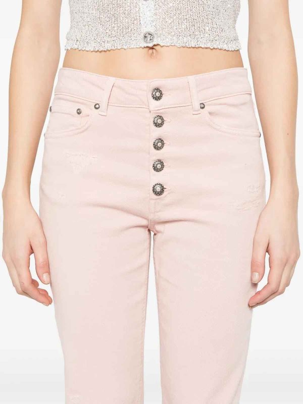 カジュアルパンツ - ピンク shop online: DONDUP