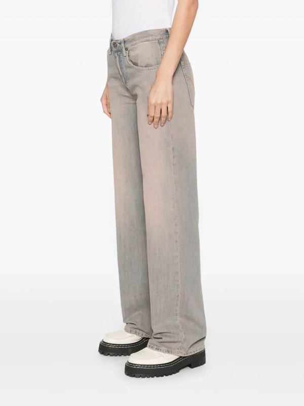 カジュアルパンツ - ブルー shop online: DONDUP