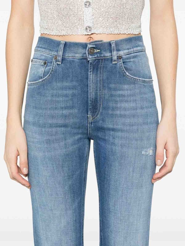 Pantalón Casual - Azul shop online: DONDUP