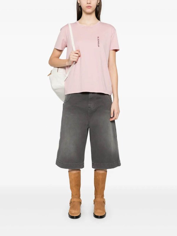 DONDUP: T-shirts online - T-Shirt - Fuchsia