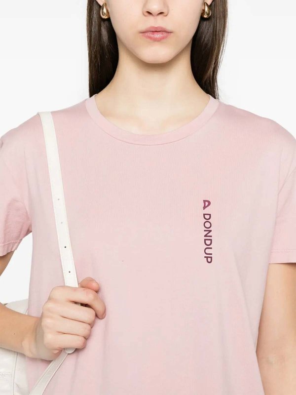 T-Shirt - Fuchsia shop online: DONDUP