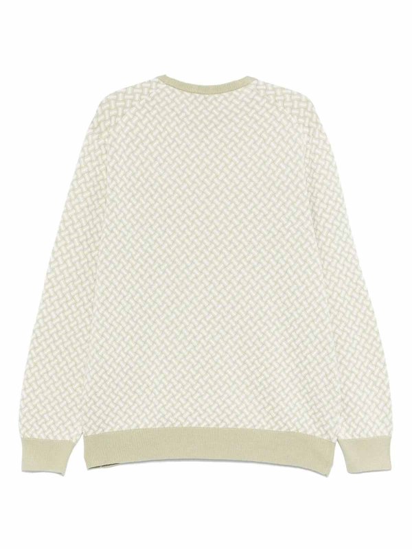 DRUMOHR: Strickpullover mit Rundhalsausschnitt online - Rundhalspullover - Grün