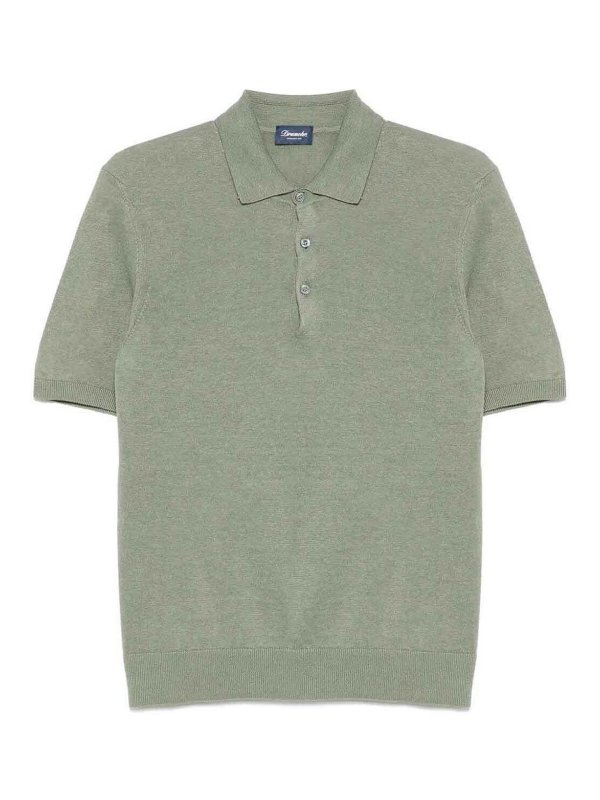 DRUMOHR: ポロシャツ - ポロシャツ - 緑