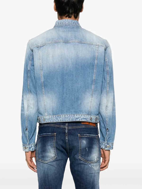 DSQUARED2 buy online Veste En Jean - Bleu Foncé