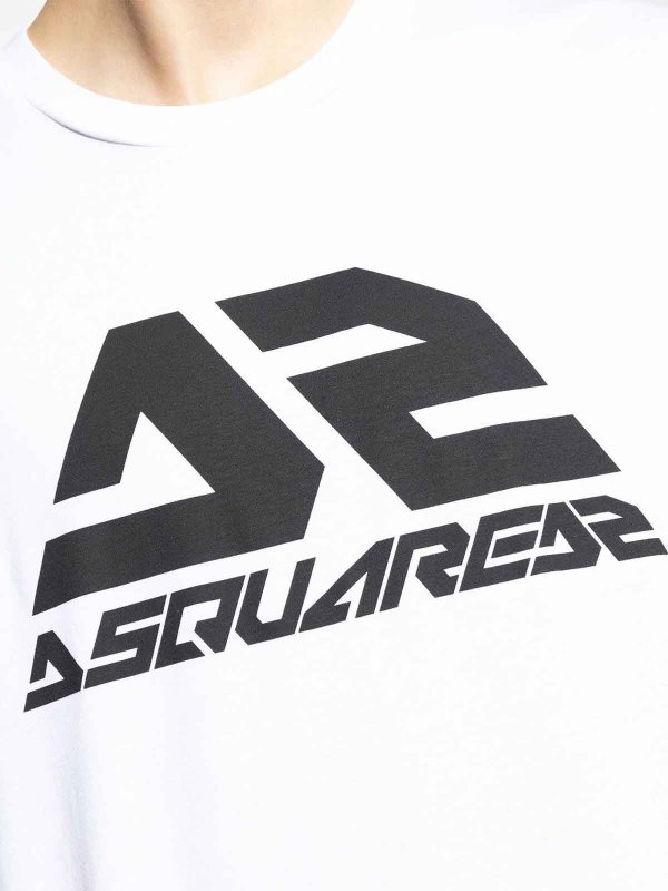 T-Shirt - Weiß shop online: DSQUARED2