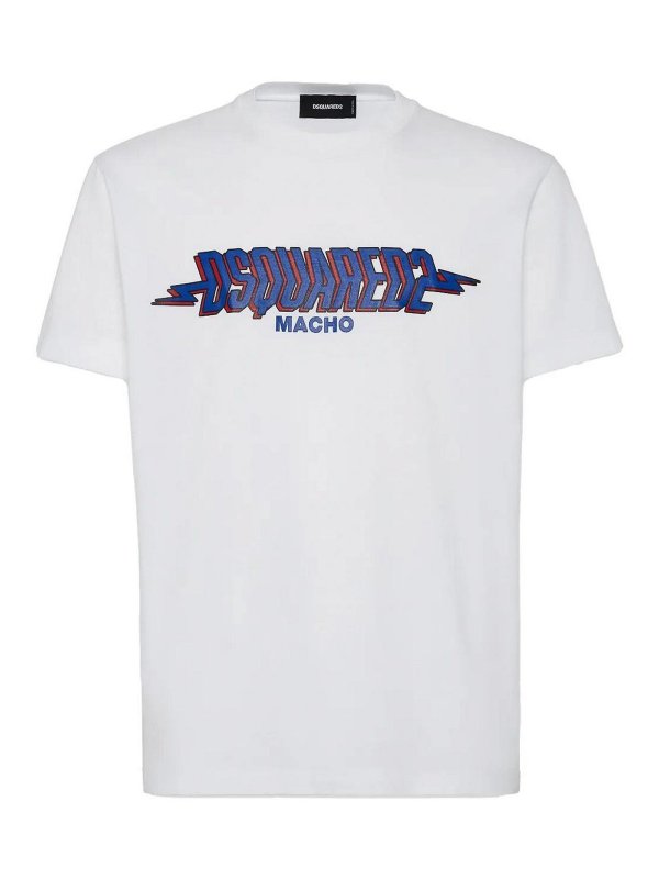 DSQUARED2: T-shirts - T-Shirt - Blanc