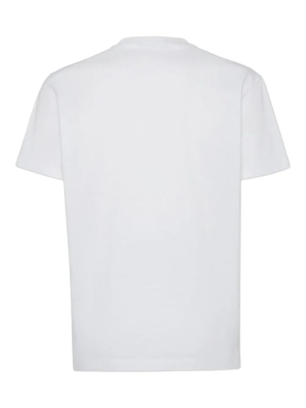 DSQUARED2: T-shirts online - T-Shirt - Blanc