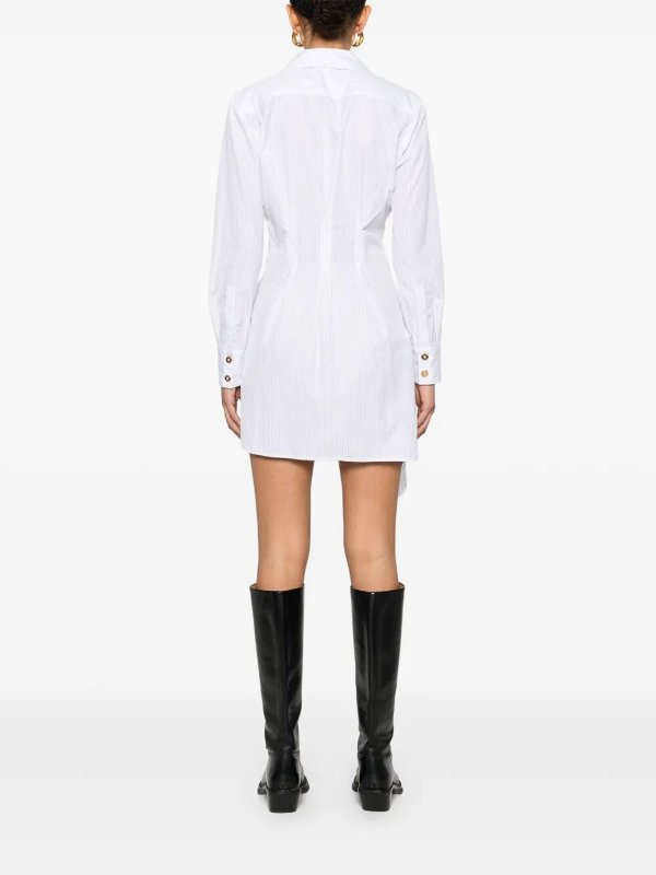 ELISABETTA FRANCHI buy online 膝丈ドレス - 白