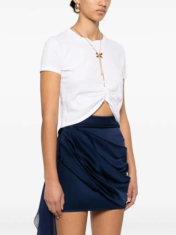 The Best Shops ELISABETTA FRANCHI: T-shirts - T-Shirt - Weiß