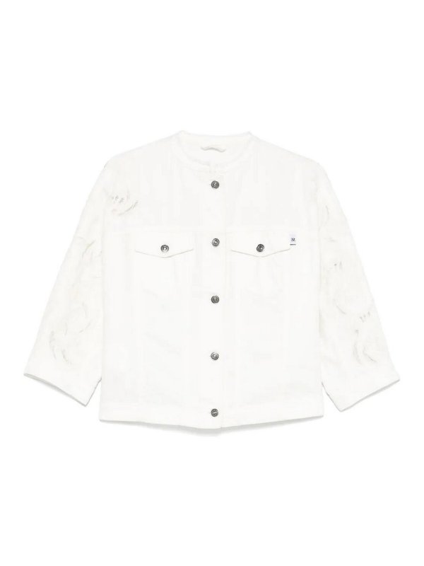 ERMANNO SCERVINO: カジュアルジャケット - カジュアルジャケット - 白