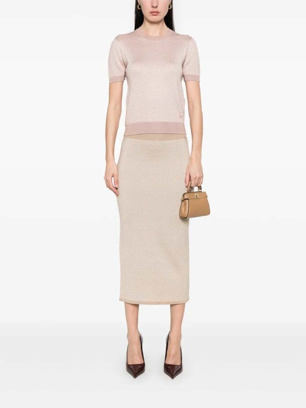 FENDI: Knee length skirts & Midi online - Micro FfSkirt