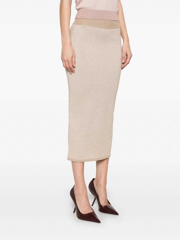 The Best Shops FENDI: Knee length skirts & Midi - Micro FfSkirt