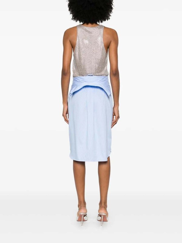 GIUSEPPE DI MORABITO buy online 膝丈ドレス - ブルー