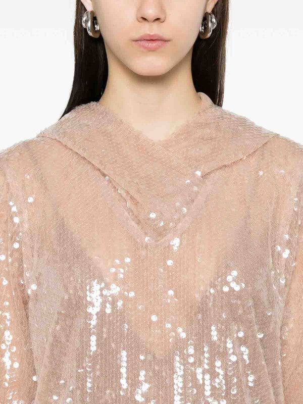 The Best Shops GIUSEPPE DI MORABITO: ニーレングスドレス - 膝丈ドレス - ベージュ