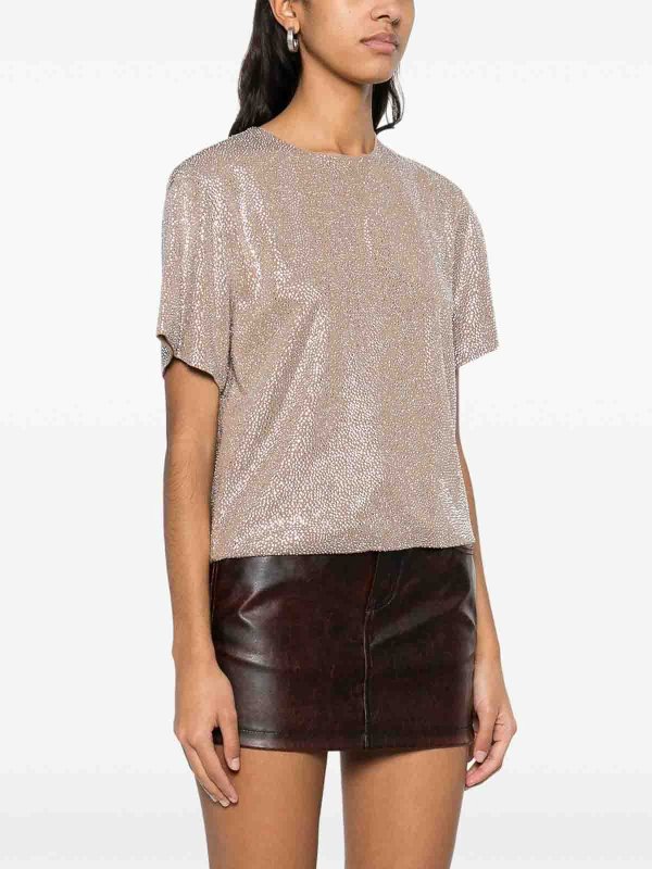 Tシャツ - ベージュ shop online: GIUSEPPE DI MORABITO