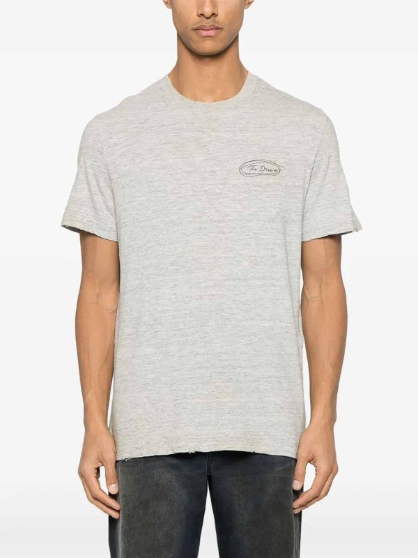 GOLDEN GOOSE: T-shirts online - T-Shirt - Gris