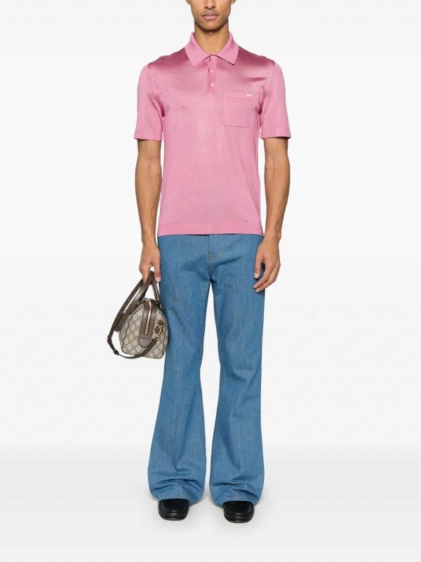 GUCCI: polo shirts online - Short Sleeve Polo