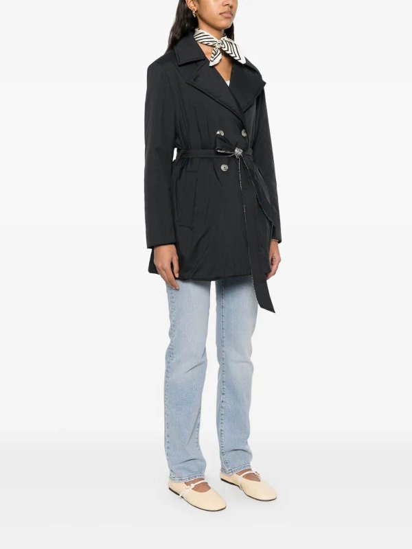 Trench-Coat - Bleu shop online: HERNO