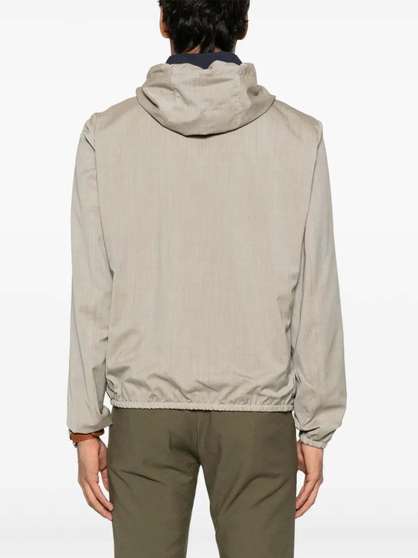 The Best Shops HERNO: casual jackets - Short Reversible Jacket