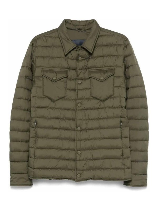 HERNO: カジュアルジャケット - カジュアルジャケット - 緑