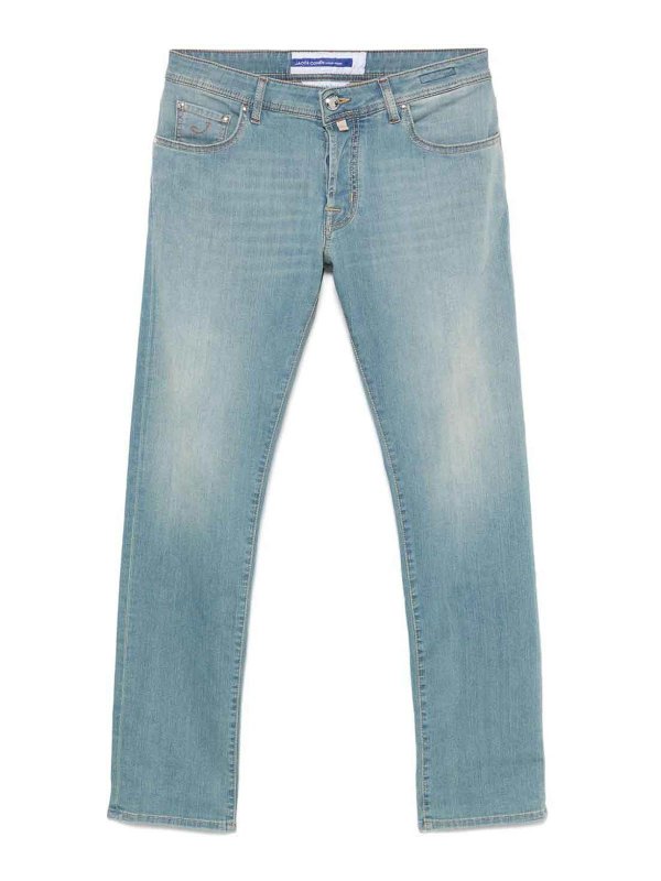 JACOB COHEN: Bootcut - Bootcut Jeans - Blau