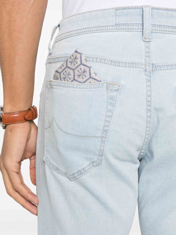 The Best Shops JACOB COHEN: ブーツカットジーンズ - ブーツカットジーンズ - ブルー