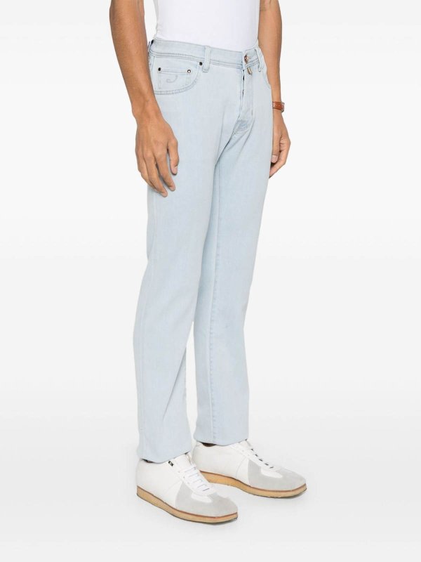 ブーツカットジーンズ - ブルー shop online: JACOB COHEN