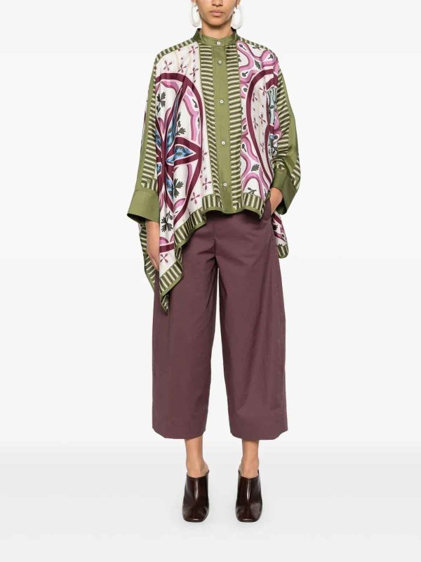 LA DOUBLEJ: camicie online - Camicia foulard