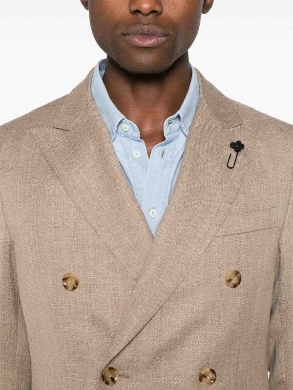 The Best Shops LARDINI: カジュアルジャケット - カジュアルジャケット - ブラウン