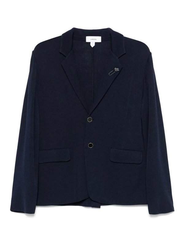 LARDINI: カジュアルジャケット - カジュアルジャケット - ブルー