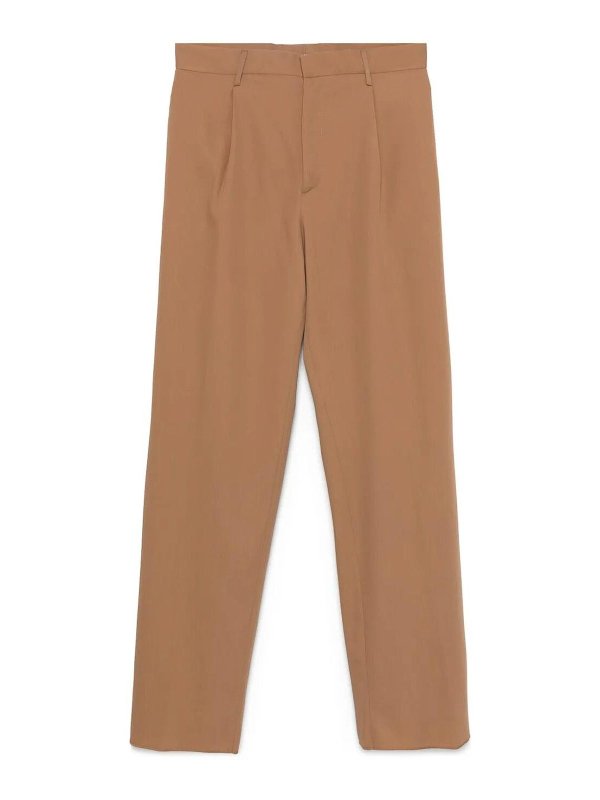 LARDINI: Pantalons casual - Pantalons Décontractés - Marron