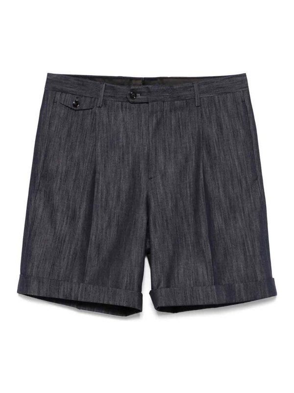LARDINI: Shorts - Short - Bleu