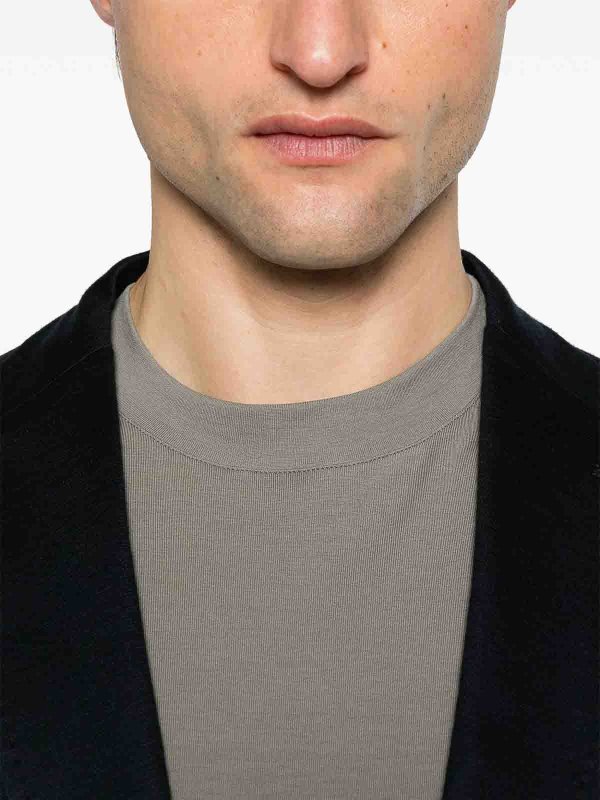 The Best Shops MALO: Strickpullover mit Rundhalsausschnitt - Rundhalspullover - Beige