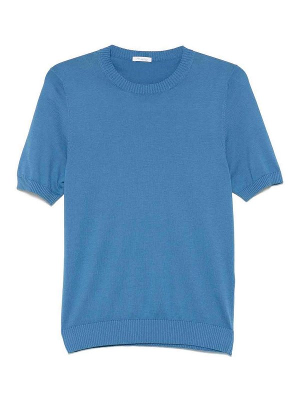 MALO: クルーネック - クルーネック - ブルー