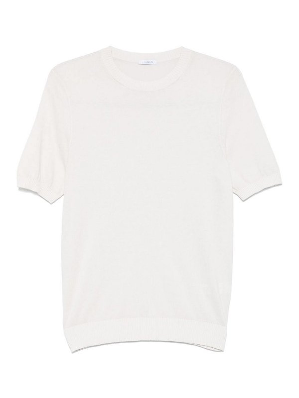 MALO: crew necks - Half Sleeve Crew