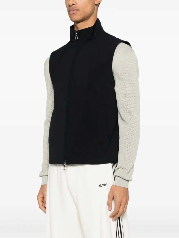 Gilet - Bleu Foncé shop online: Montecore