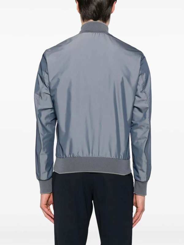 Lederjacke - Blau shop online: MOORER
