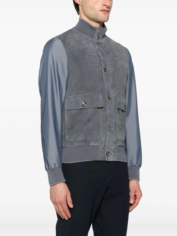 MOORER buy online Lederjacke - Blau