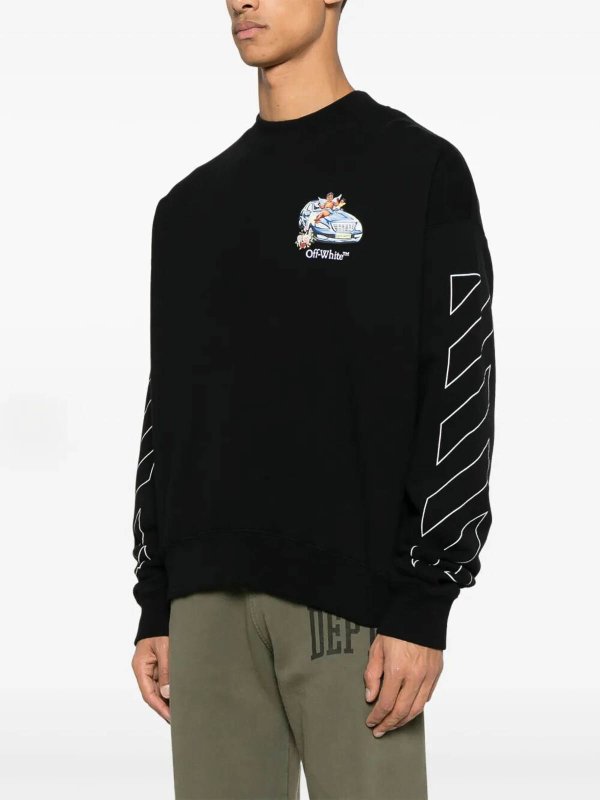 Sudadera - Negro shop online: OFF-WHITE