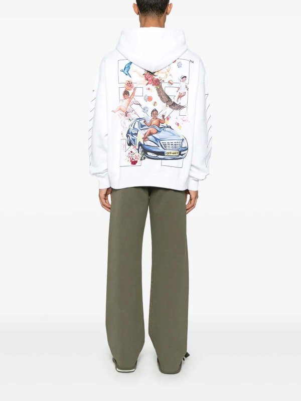 OFF-WHITE: スウェット＆セーター online - スウェットシャツ/セーター - 白