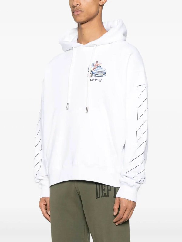 スウェットシャツ/セーター - 白 shop online: OFF-WHITE