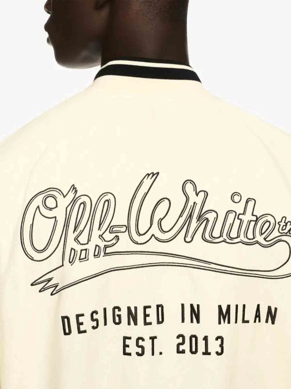 Casualjacke - Weiß shop online: OFF-WHITE