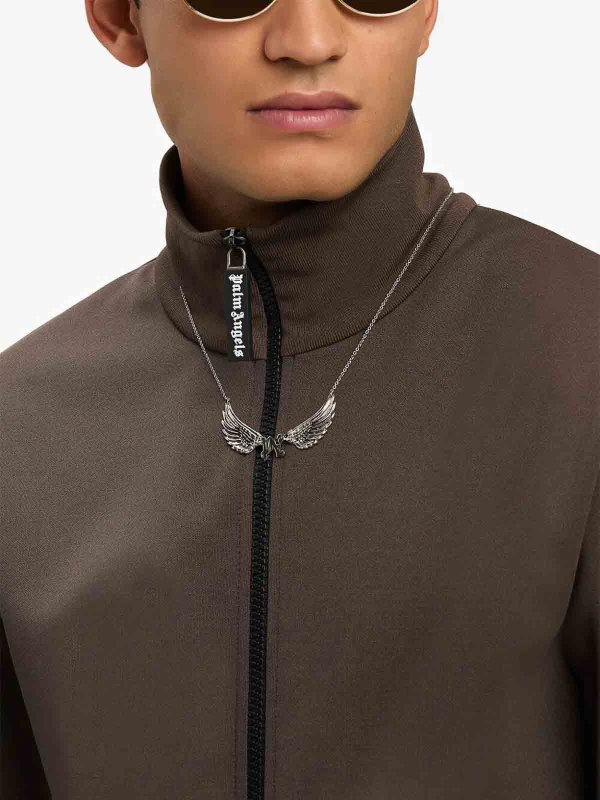 Palm Angels buy online Back Curved LogoTrack Jacket