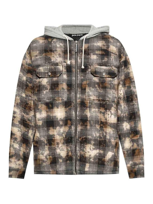 Palm Angels: カジュアルジャケット - カジュアルジャケット - グレー