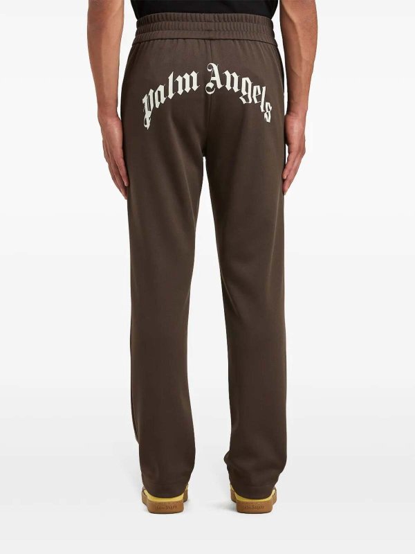 Palm Angels buy online Back Curved LogoTrack Pants