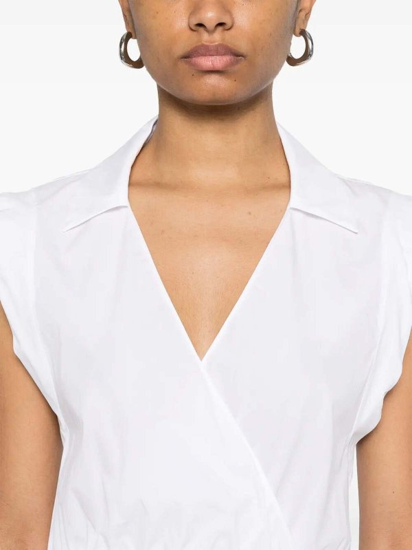 PATRIZIA PEPE buy online 膝丈ドレス - 白