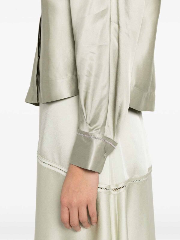 The Best Shops PESERICO: シャツ - シャツ - ライトグリーン