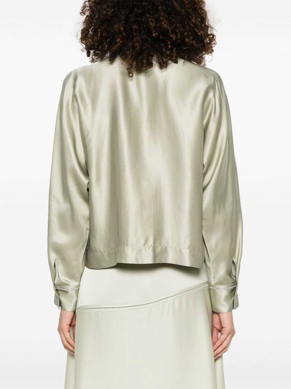 シャツ - ライトグリーン shop online: PESERICO